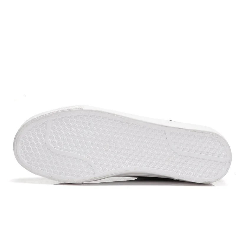 2018 shoes woman new fashion casual platform striped PU leather classic cotton women casual lace-up white winter shoes sneakers