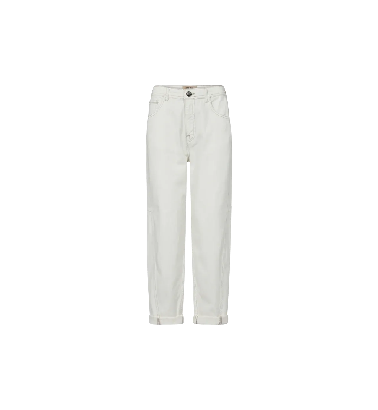 Aymen Melo Pant - White