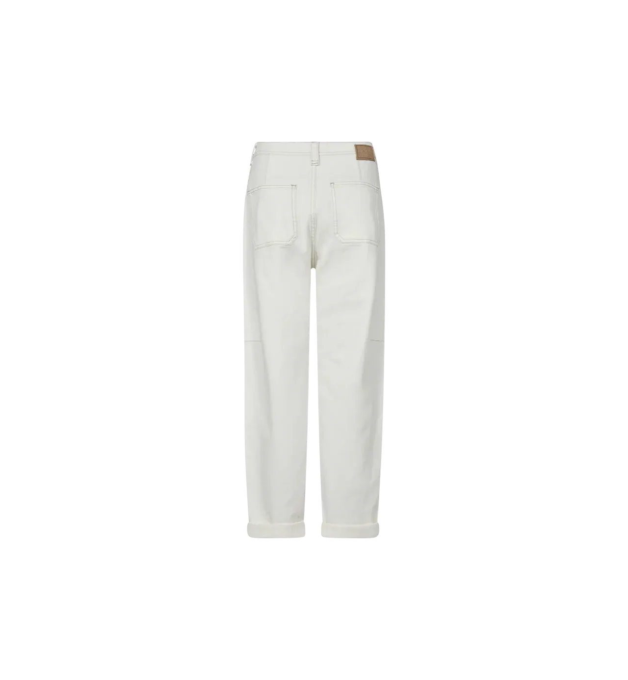 Aymen Melo Pant - White