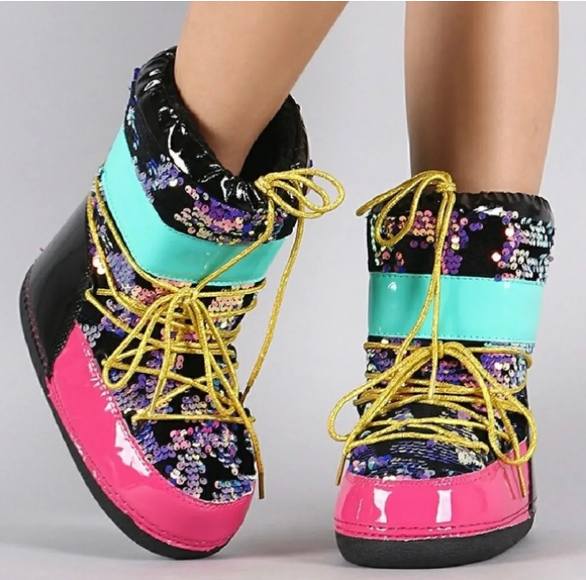 Cape Robbin Over The Moon Flat  Womens Boots Shoes
