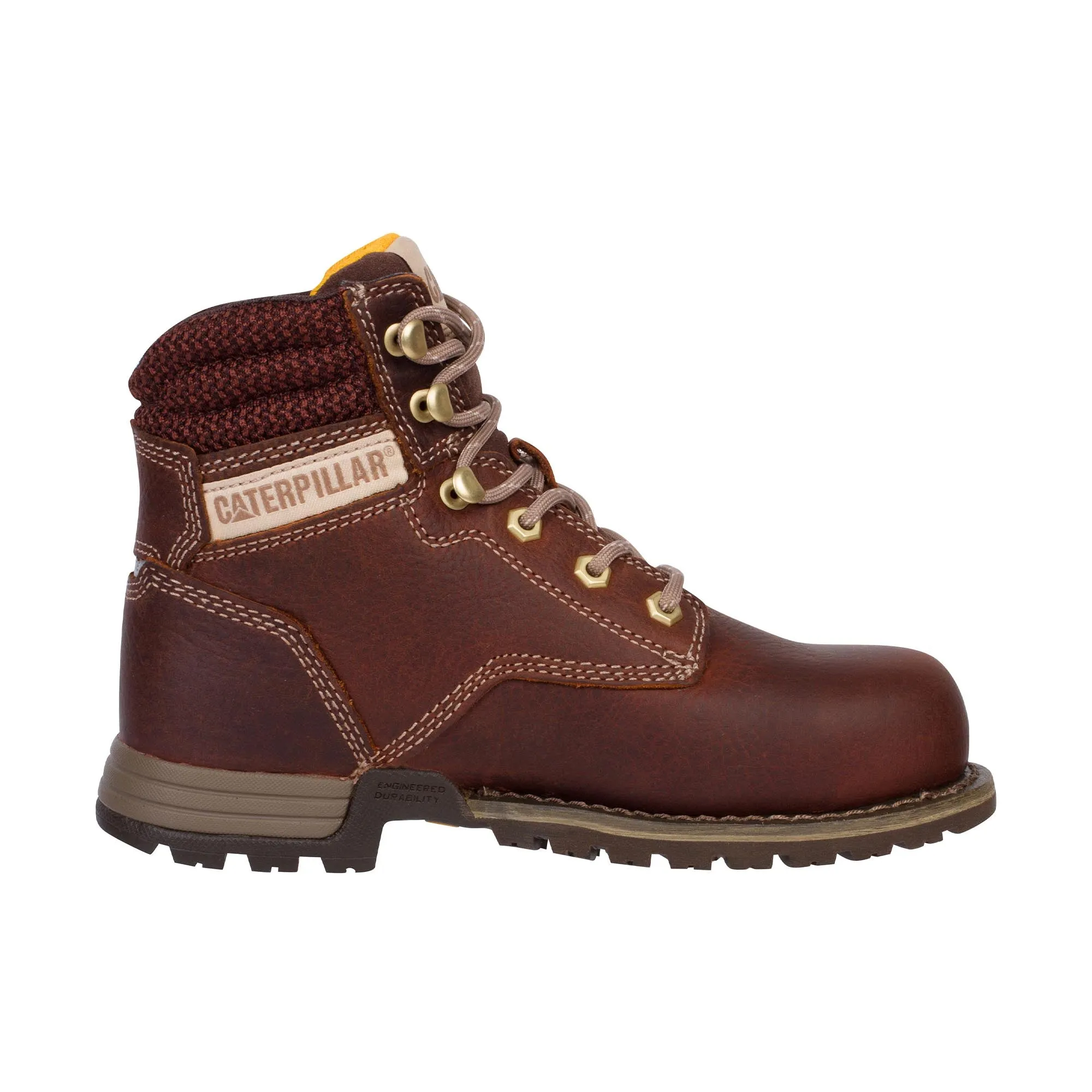 Caterpillar Womens Paisley 6 Inch Steel Toe Tawny
