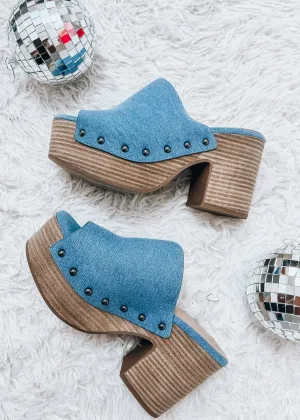 Gina Denim Clog