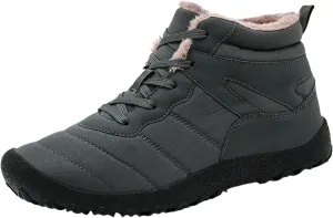 Mens Work Boots Wide Width Hiking Sneakers Shoes with Hook Loop Women's Working Shoes Slip On Waterproof Outdoor Shoes Lightweight Hike Grounded Footwear