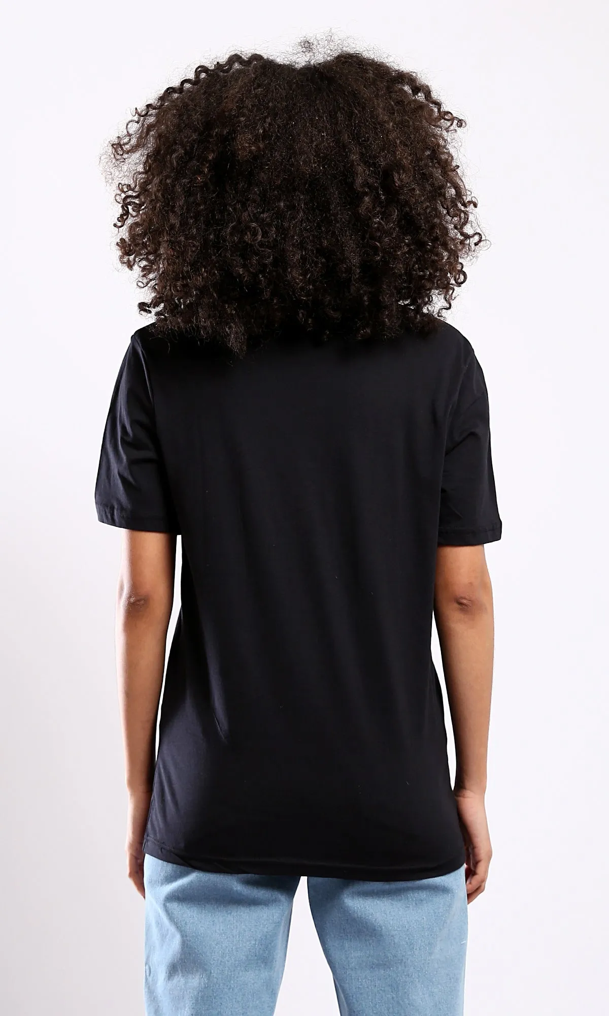 O178966 Printed "Jetspeed Skate" Black Short Sleeves Tee