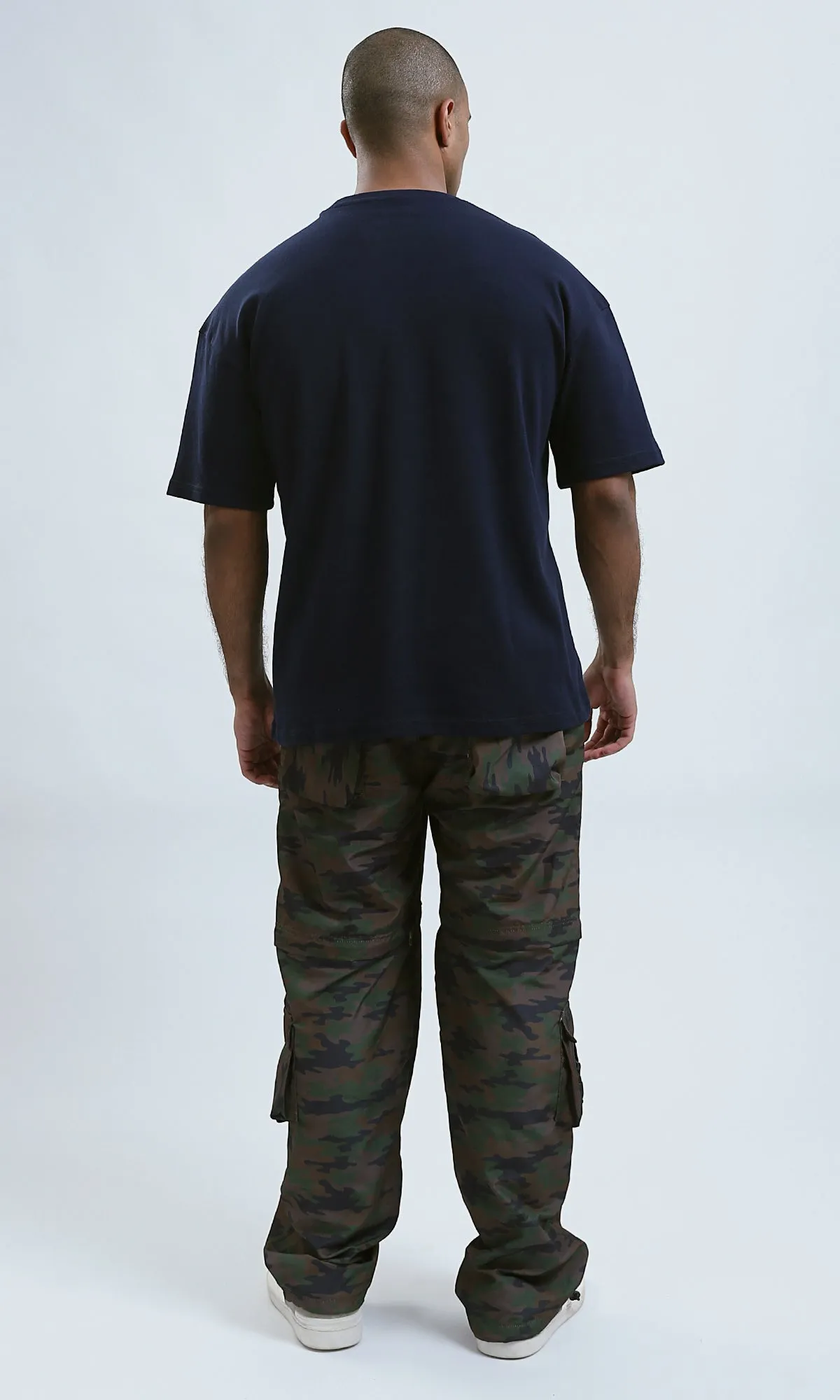 O191644 - Round Neck Dark Navy Slip On Summer Tee