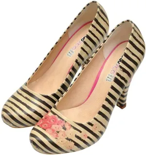 Personalize Your Life - Printed High Heels - Chic, Elegant and Casual Style - Fashion Pumps - Vegan, Environmentally Friendly and Handmade - Breathable Design