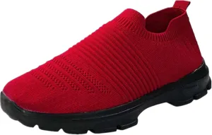 Shoes For Women Sneakers Trendy Walking Shoes Comfort Light Weight Mesh Casual Athletic Gym Tennis Running Slip On Sneakers