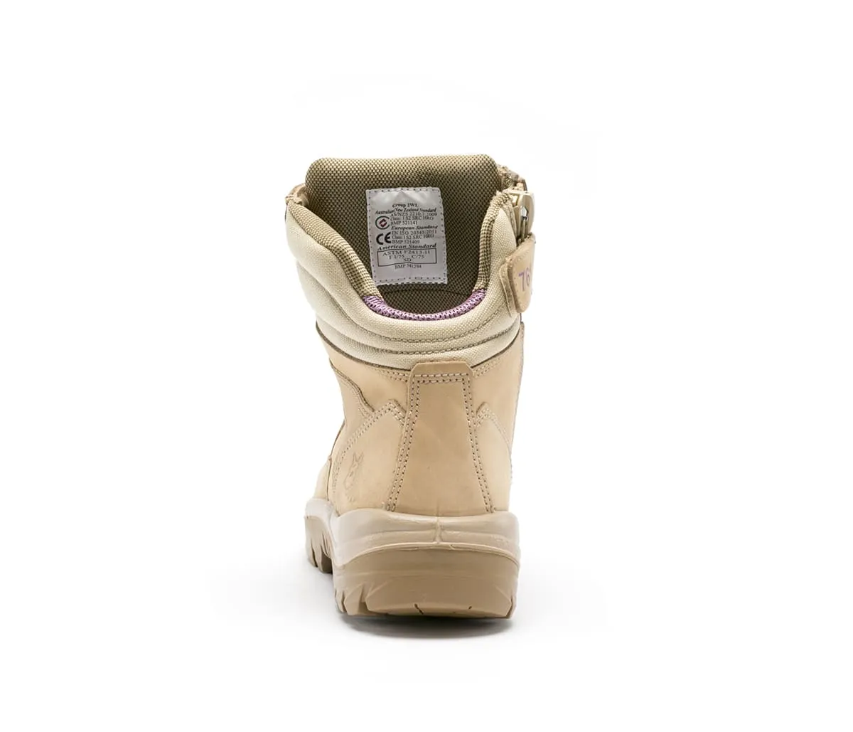 Steel Blue 522761 Southern Cross Zip Ladies: Nitrile Outsole