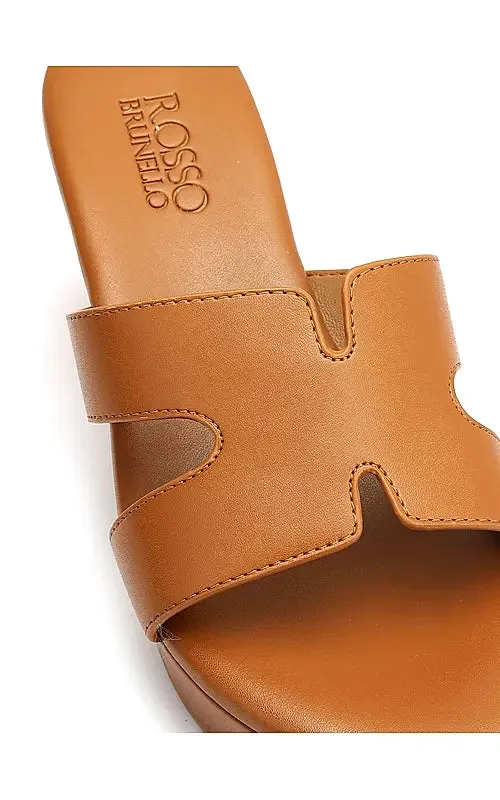 Tan Curve Wedges