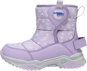 Unisex Boys Girls High-Top Snow Boots Kids Winter Warm Faux  Lined Outdoor Sport Shoes Non Slip Kids Holly Boots