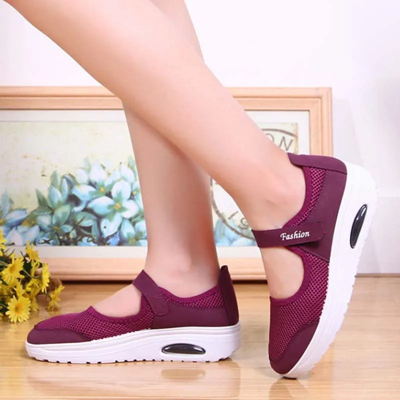 Women's Flying Woven Cosy Casual Sneakers